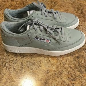 Mens Reebok Club C 85 SO Gray